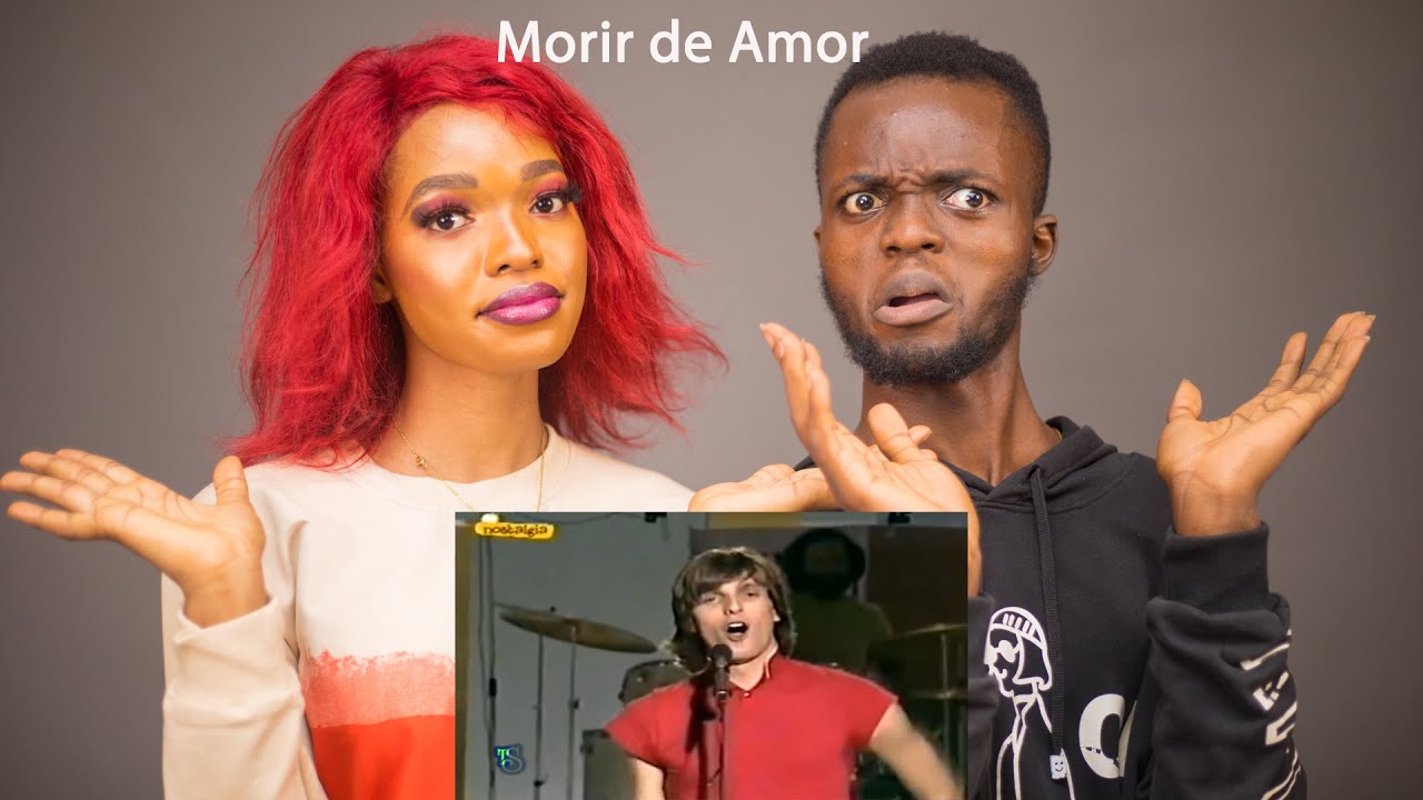 OUR FIRST TIME HEARING Miguel Bose - Morir de Amor REACTION!!!😱