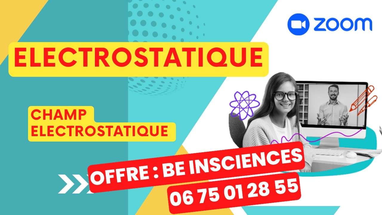 Electrostatique-séance publique 02: champ électrostatique crée par un segment Offre 2026