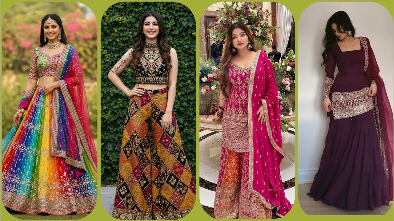 नए लहंगे 😍 || New lehenga choli and Dresses 🌹2026 New stylish Outfits 