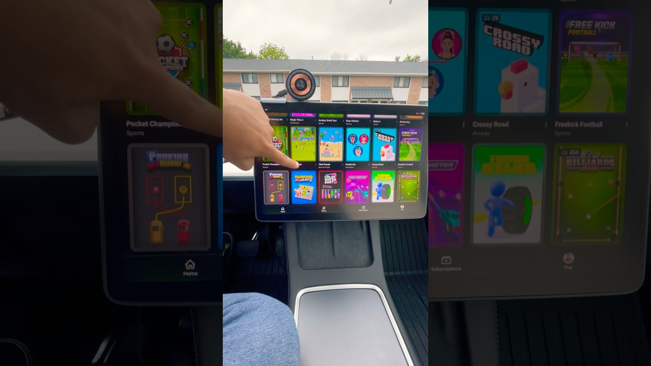 Secret Tesla arcade games. #tesla #teslasecrets #coolfacts