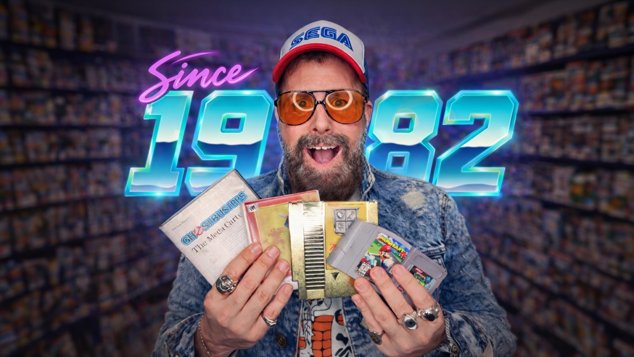 This Vintage Video Game Store from the 80s STILL exists!