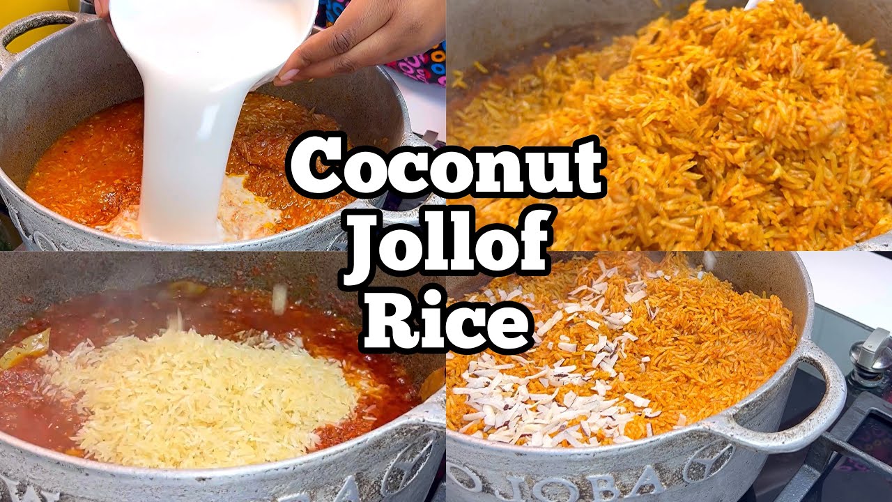 ПОБЕДНЫЙ КОКОСОВЫЙ РИС ДЖОЛЛОФ | РЕЦЕПТ КОКОСОВОГО ДЖОЛЛОФА | DIARYOFAKITCHENLOVER