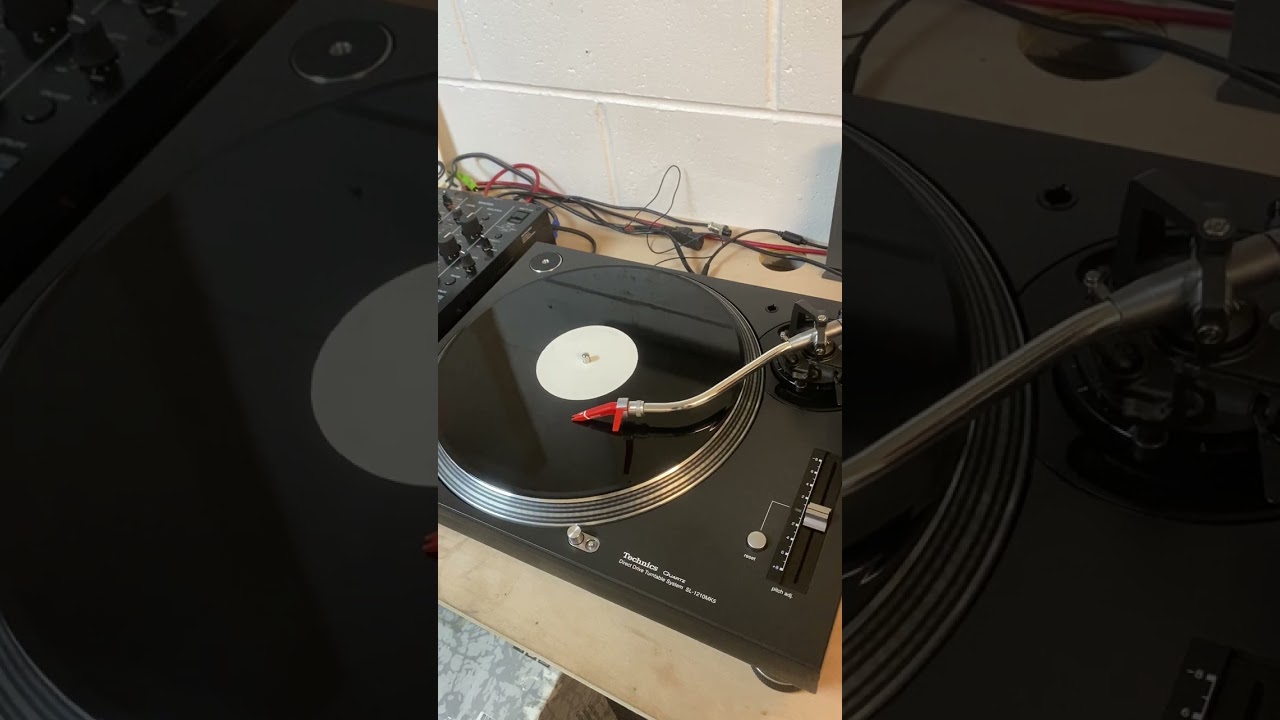 Absoluteretro Technics SL-1210 MK5 Ebay Listing Accompanying Video