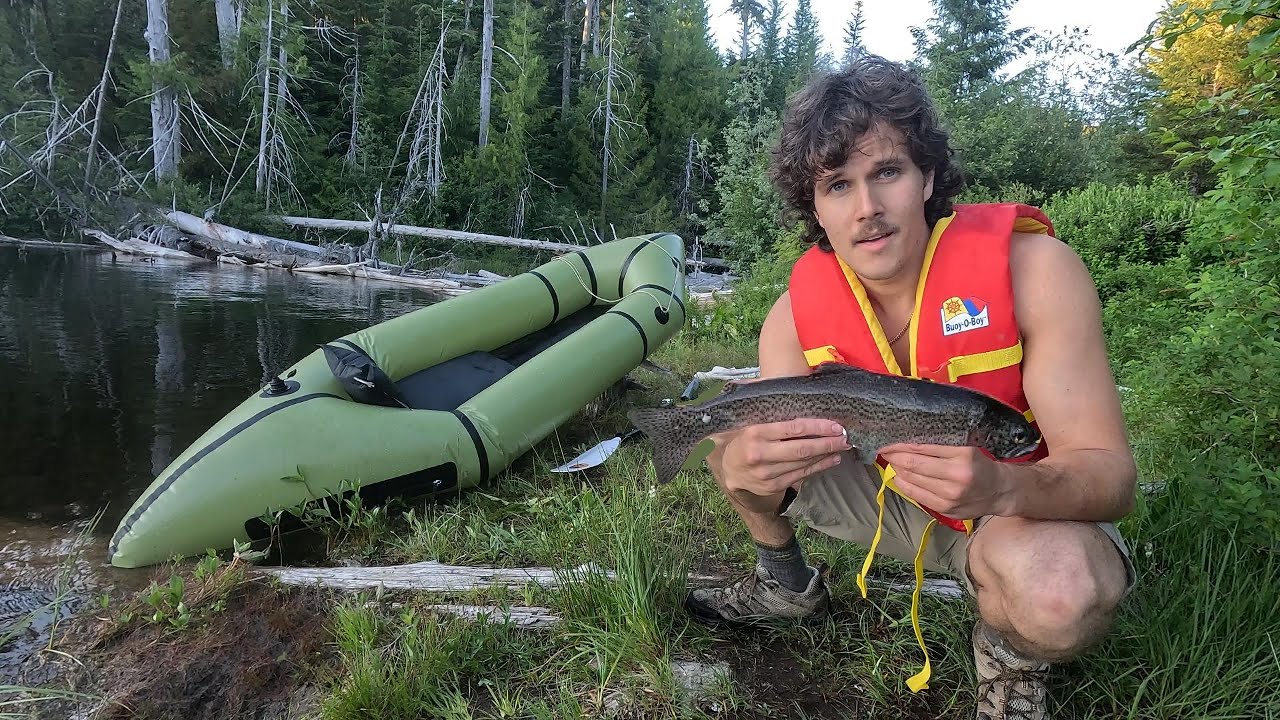 2 Days Packrafting Rivers & Fishing in Vancouver Island's Wilderness