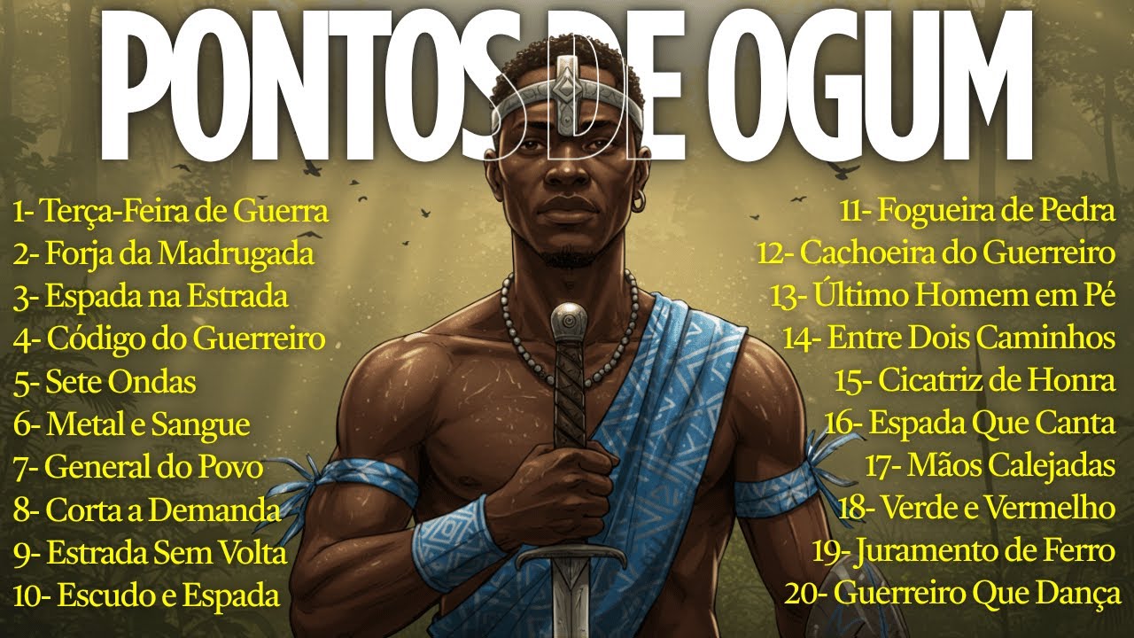 TERÇA DE OGUM | Melhores Pontos de Umbanda para Ogum