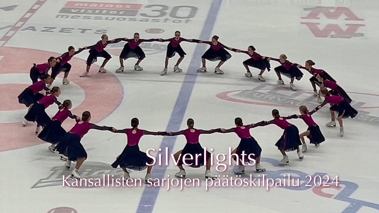 Silverlights - Kansallisten sarjojen päätöskilpailu 2024 - Muodostelmaluistelu