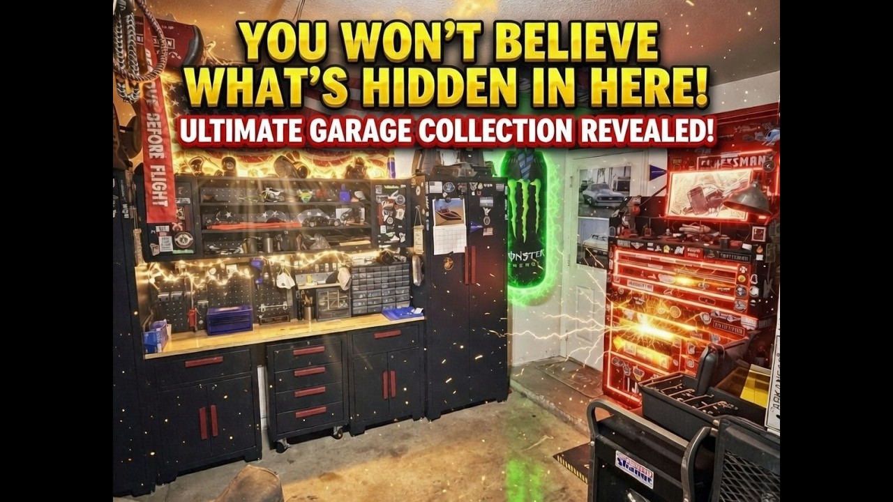 My Ultimate Home Toolbox Tour 2026 – Full Setup, Workbench, Cabinets & Organization Revealed