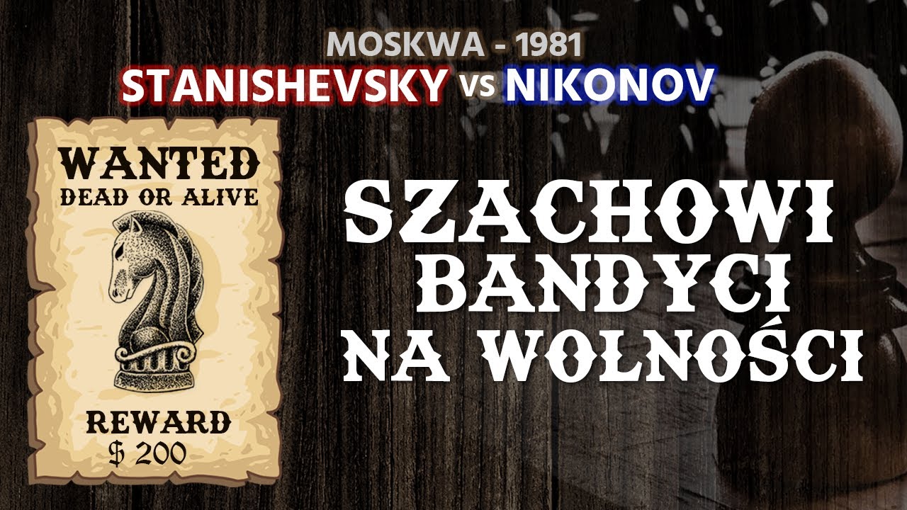 Z trzema skoczkami to Ty chłopie nie potańczysz.... Stanishevsky vs. Nikonov, Moskwa - 1981