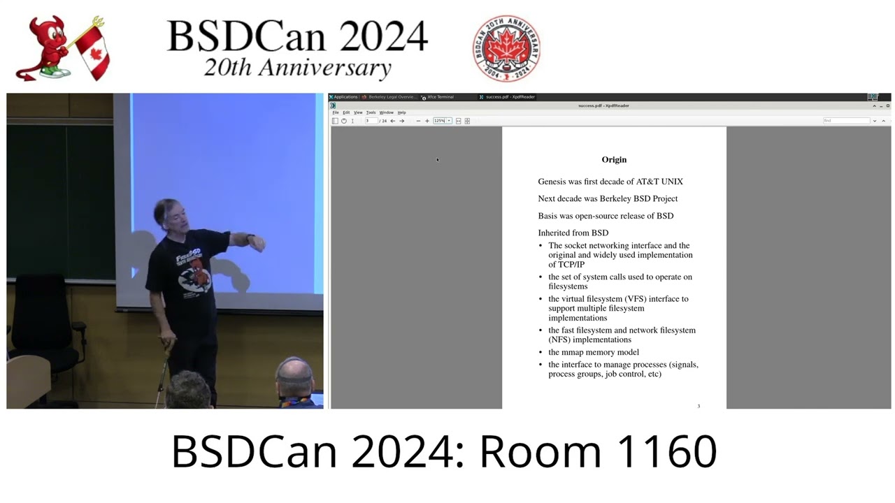 FreeBSD at 30 Years: Its Secrets to Success By: Marshall Kirk McKusick