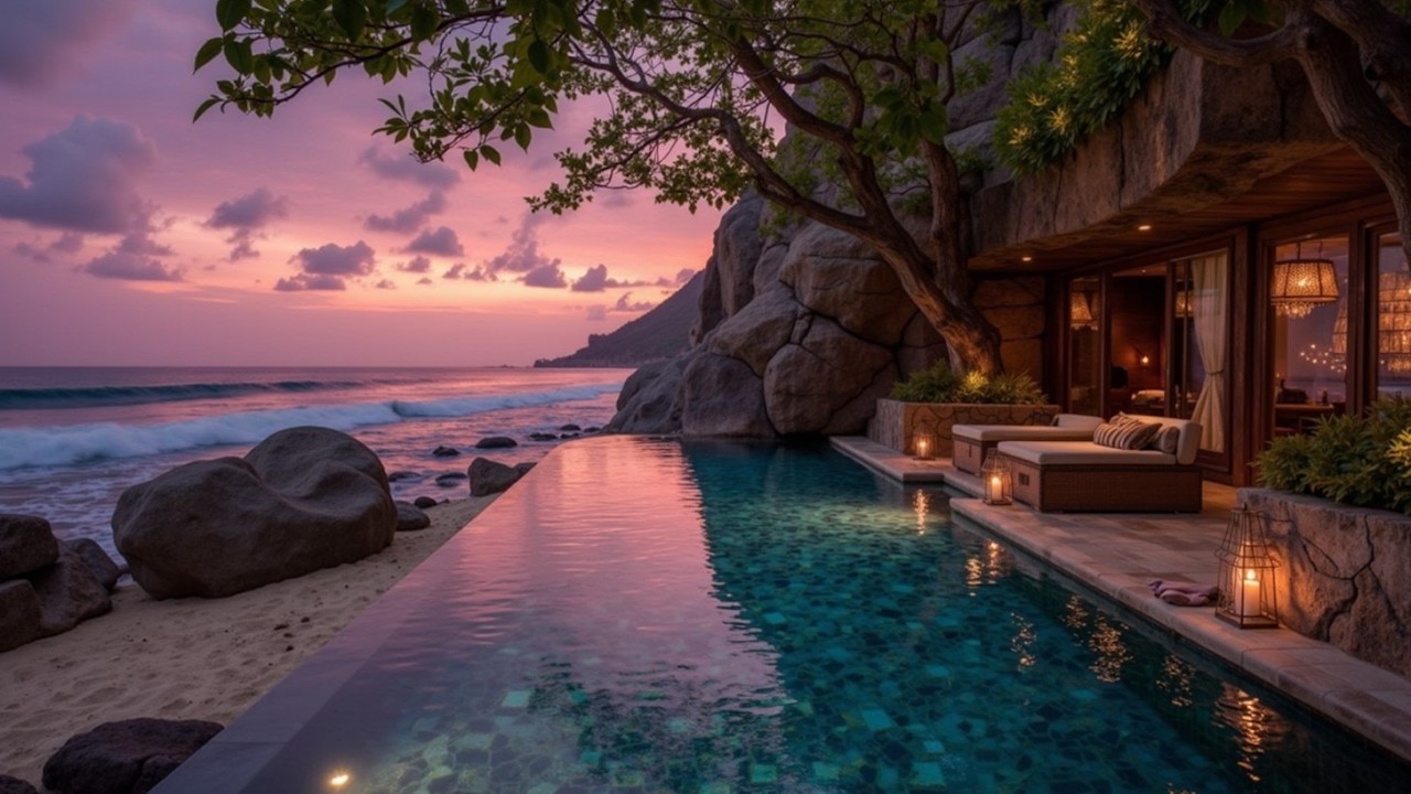 Chill Deep House Vibes Sunset Beach Lounge Mix - Deep House Music