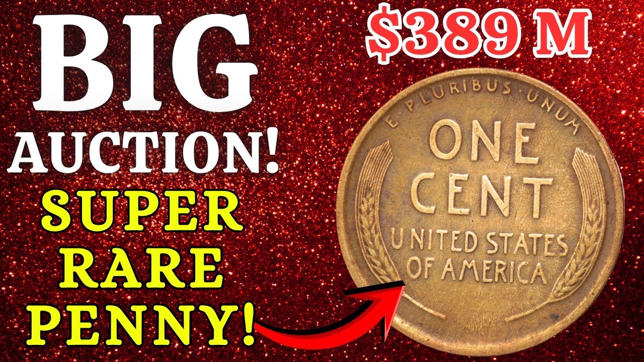 BIG AUCTION! These Super Rare Wheat Pennies Found In Jars Sold For Millions!