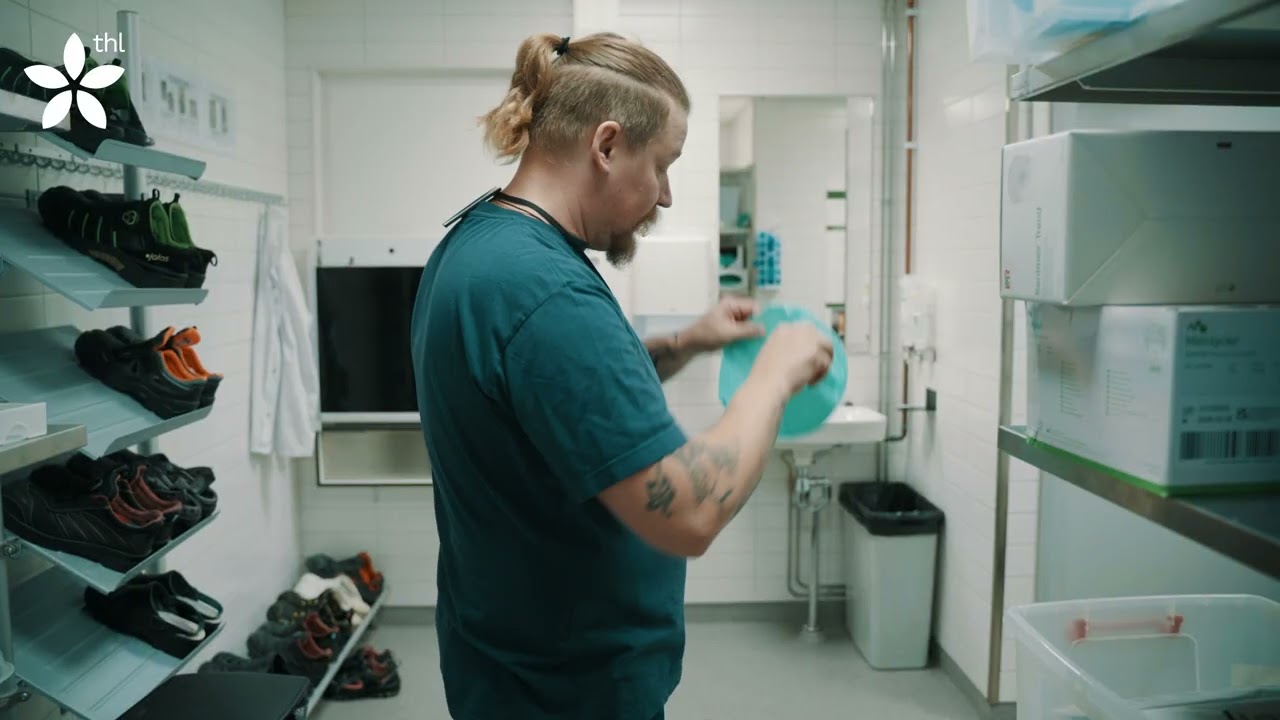 Töissä THL:ssä: Kalle Kilpiäinen