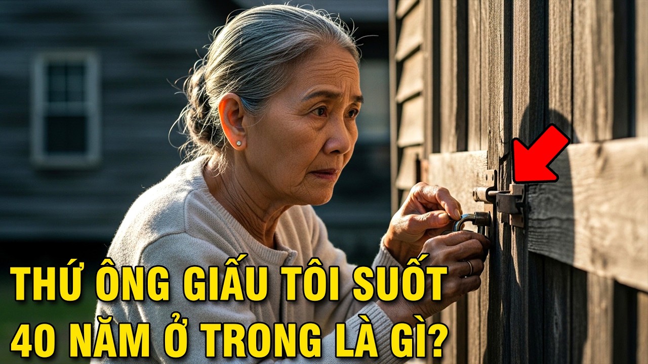 Kết Hôn 40 Năm, Ông Luôn Khóa Kín Garage Sau Nhà Ở Mỹ - Khi Ông Mất, Bà Phá Cửa Và Phát Hiện Bí Mật