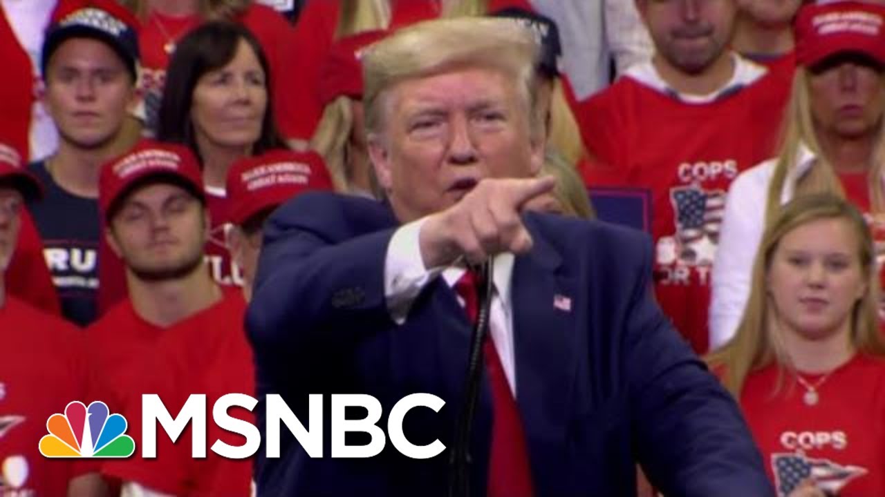 Unpaid Bills Pile Up In The Wake Of President Donald Trump Rallies | All In | MSNBC