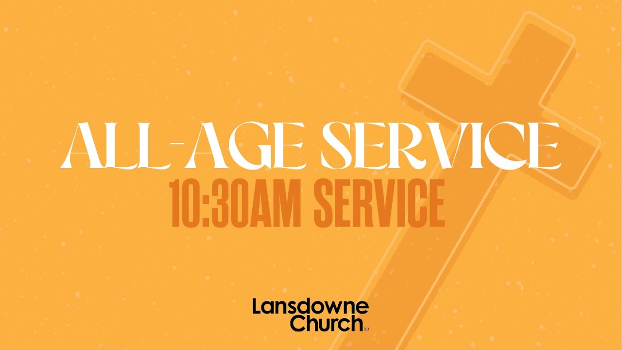 Sunday Morning 31 August 2025 | Lansdowne Church Livestream