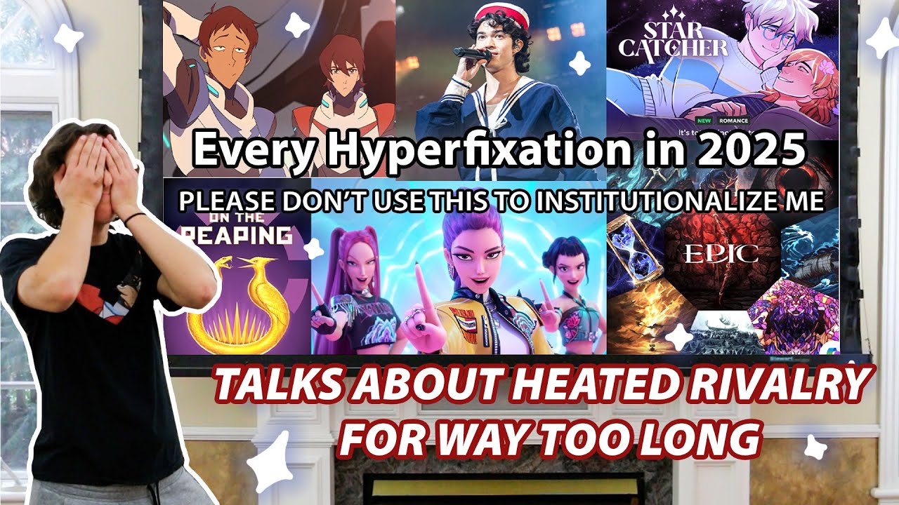 reviewing every hyperfixation I had in 2025