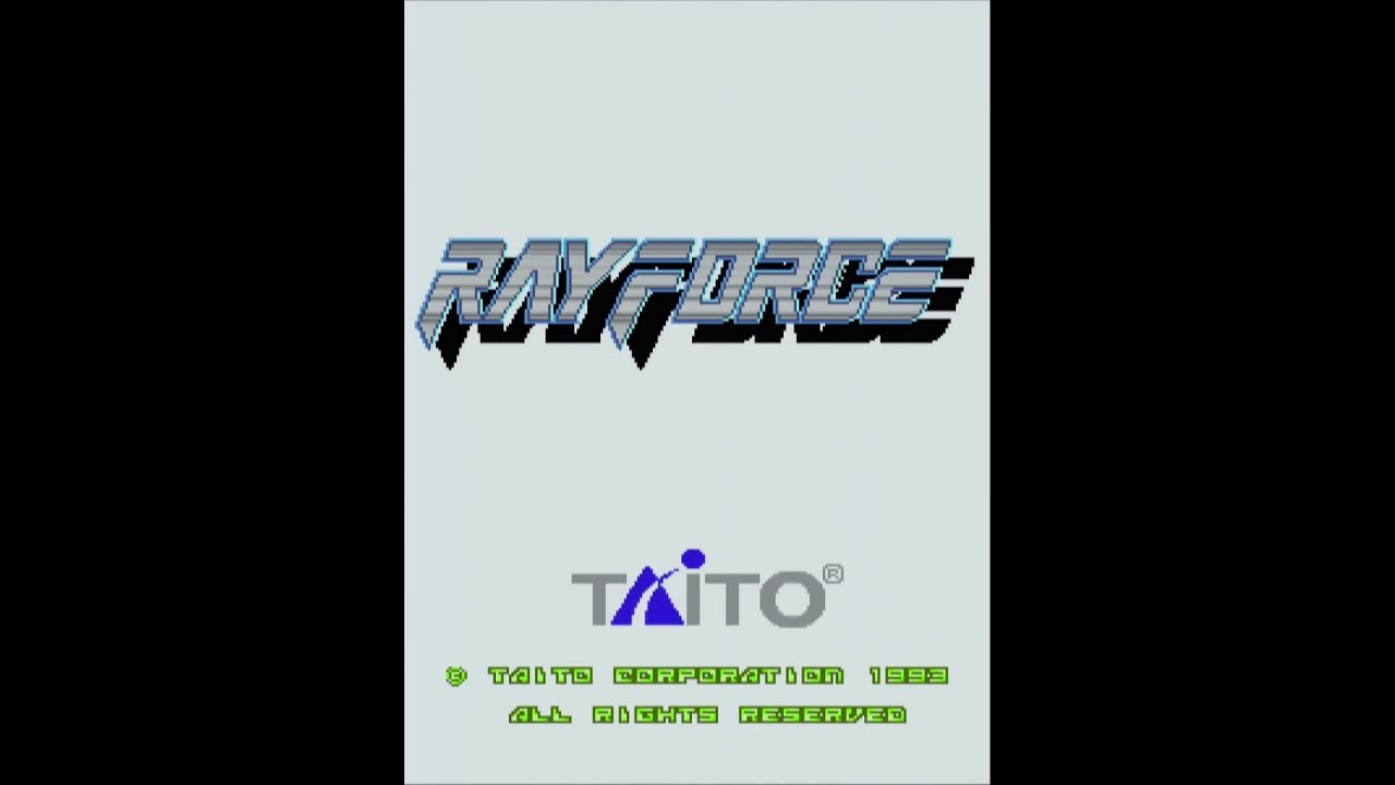 『レイフォース』プレイ動画（スコアアタック版） - Ray'z Arcade Chronology Mission Maneuver Manual