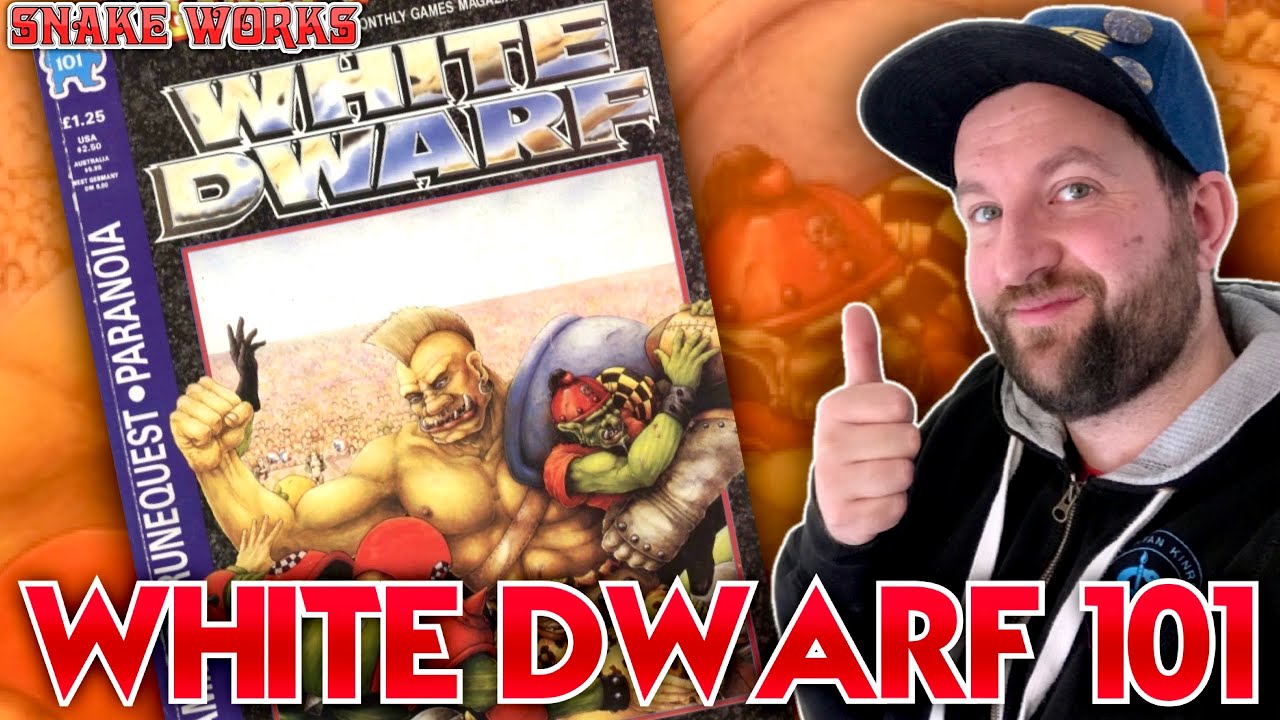 White Dwarf Issue 101 - Oldhammer Review Featuring the Badab war, Bloodbowl + Warhammer Fantasy
