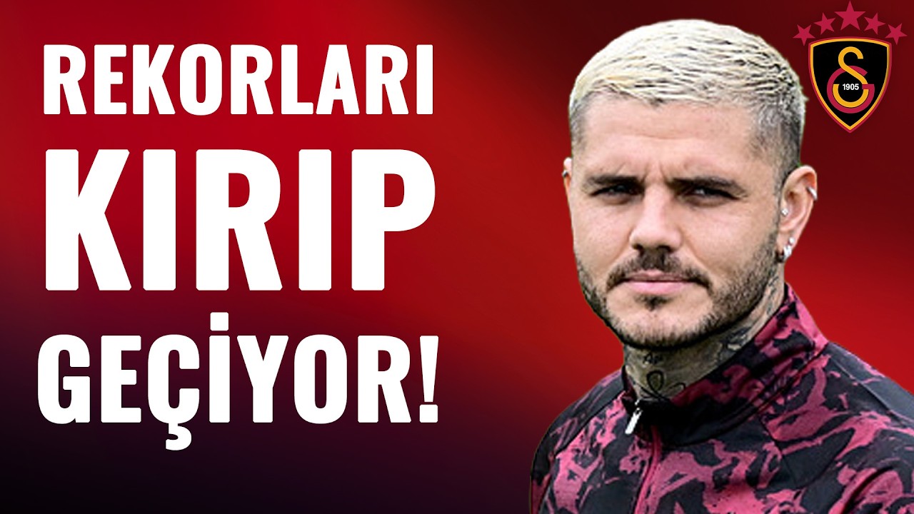 Kaptan Icardi Galatasaray'da Rekorları Teker Teker Kırıyor!