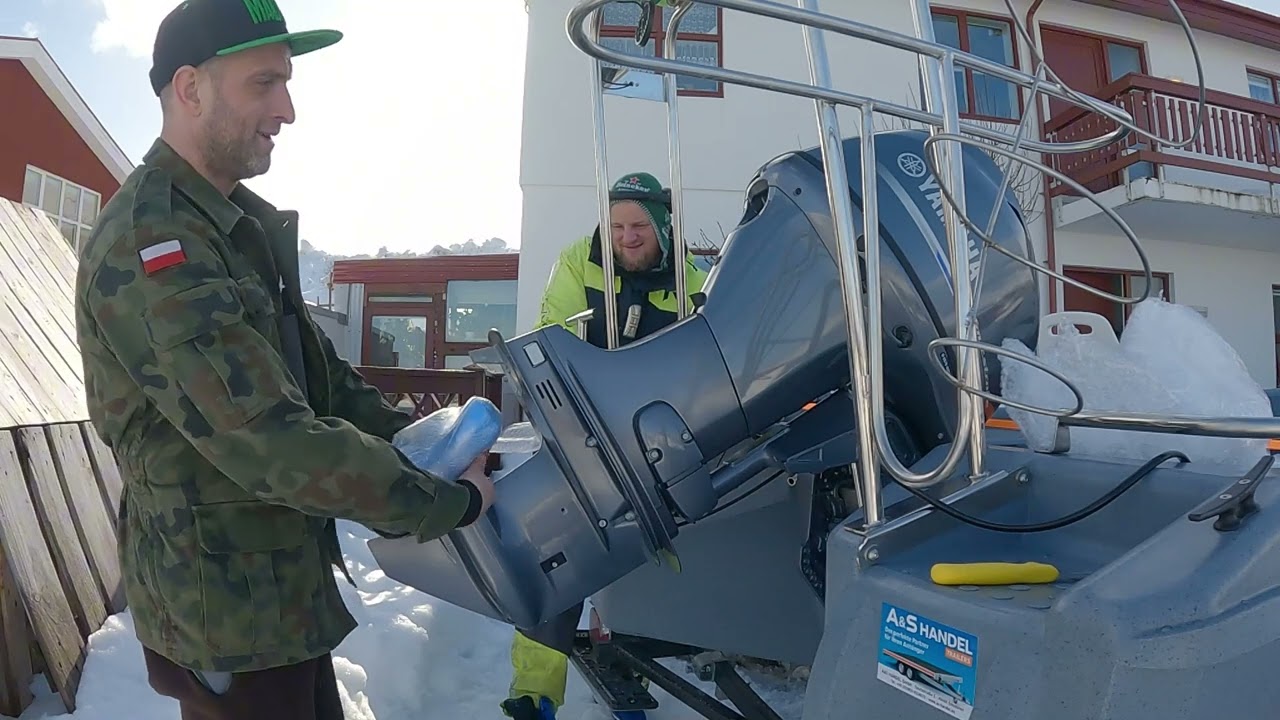 UNBOXING ŁODZI KONTRA 450C oraz YAMAHA 60 HP 
