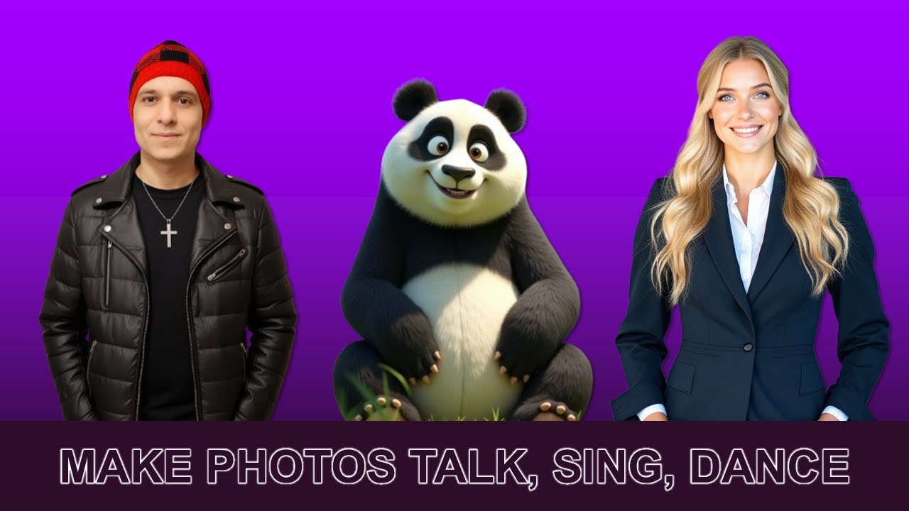 Заставьте фотографии говорить, петь и танцевать в TalkingPhotos AI v3.