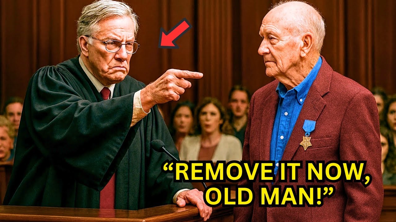 Judge Ordered the Old Veteran to Remove His Medal of Honor &mdash; What Happened Next Ended His Career