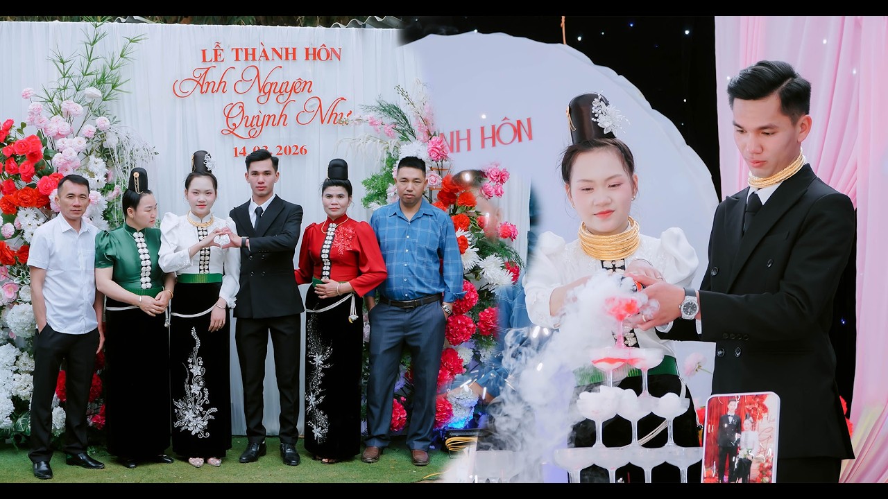 TOÀN CẢNH LỄ THÀNH HÔN [[ ANH NGUYÊN & QUỲNH NHƯ ]] TẠI BẢN CHỘ MUÔNG - XÃ BÌNH THUẬN