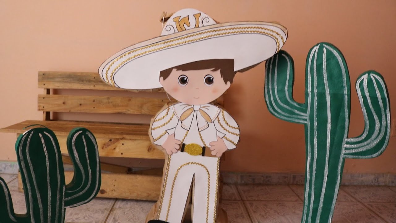 COMO HACER UNA PIÑATA DE 🌵CHARRO Mexicano 🌵 | hazlo tu mismo Diy