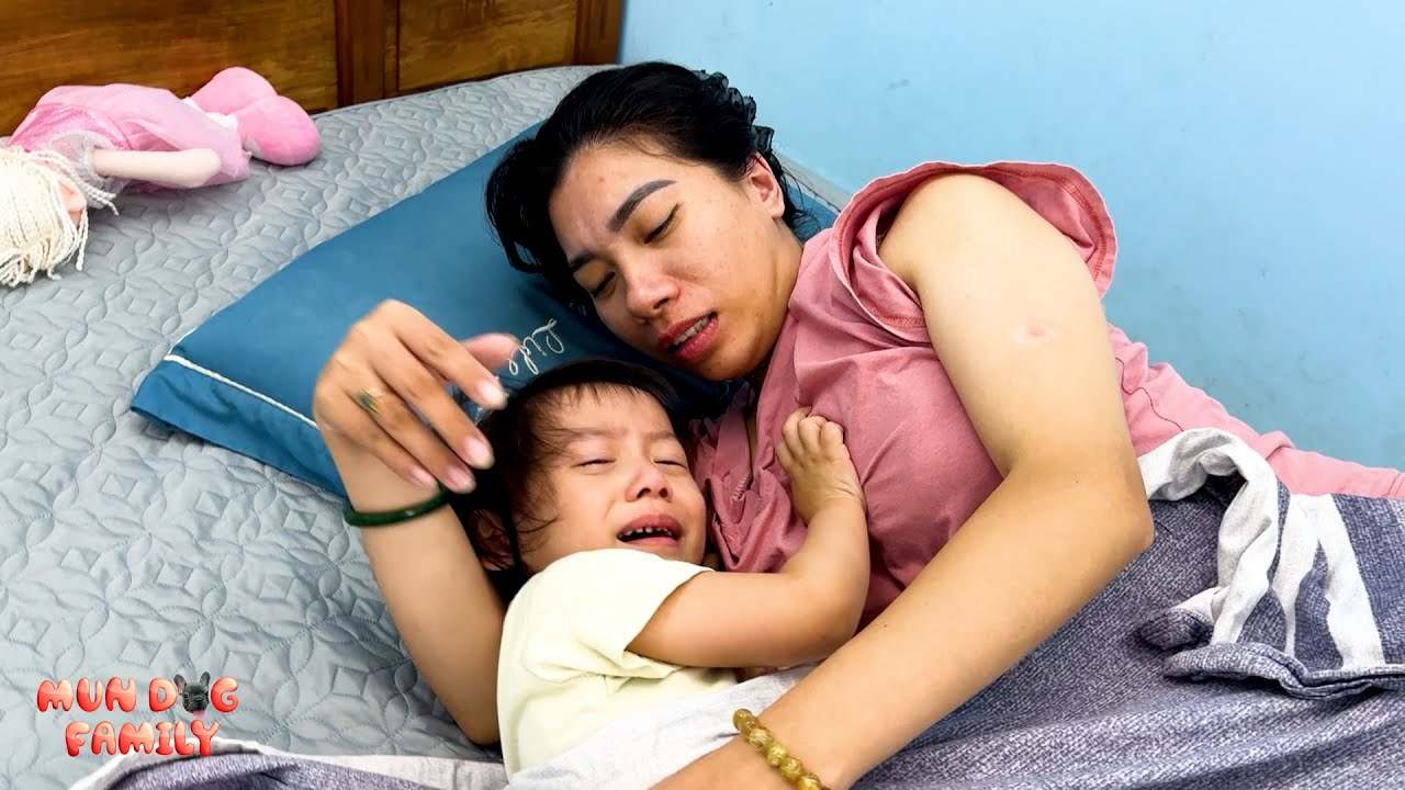 Diem tried drinking her mother's maternity milk