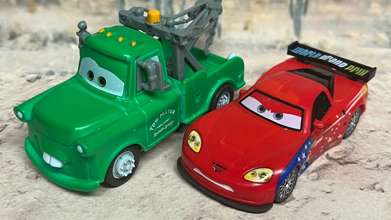 Mattel Disney•Pixar Cars Color Changers Brand New Mater & Jeff Gorvette Review