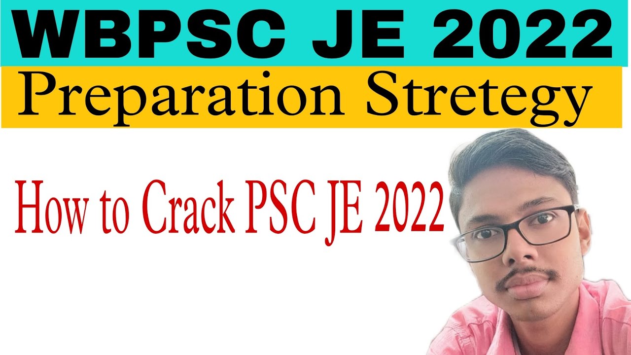 WBPSC JE 2022| Preparation Stretegy| AMIT BAIRAGYA