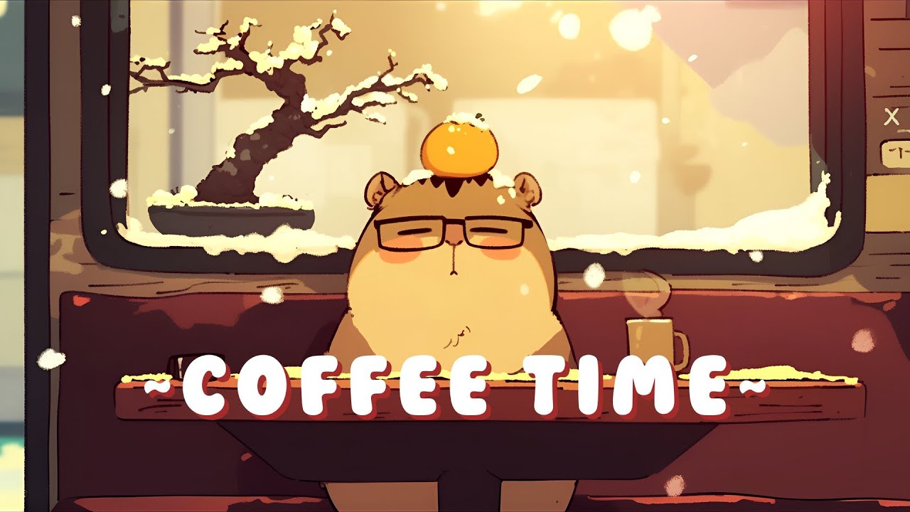 Capybara Chill Station | Chill Jazz Beats to Relax/Study ✨