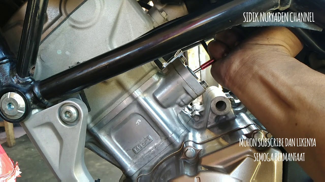Cara Menghilangkan suara mesin kasar Motor honda Cbr old,cbr new, cb 150 R.(Stel Tensioner)##.