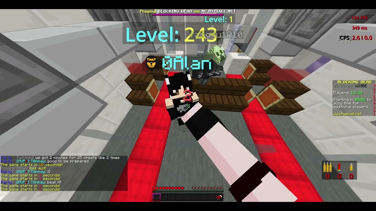 Blocking Dead | T0mmay doesn't like physical contact with 400 Ping