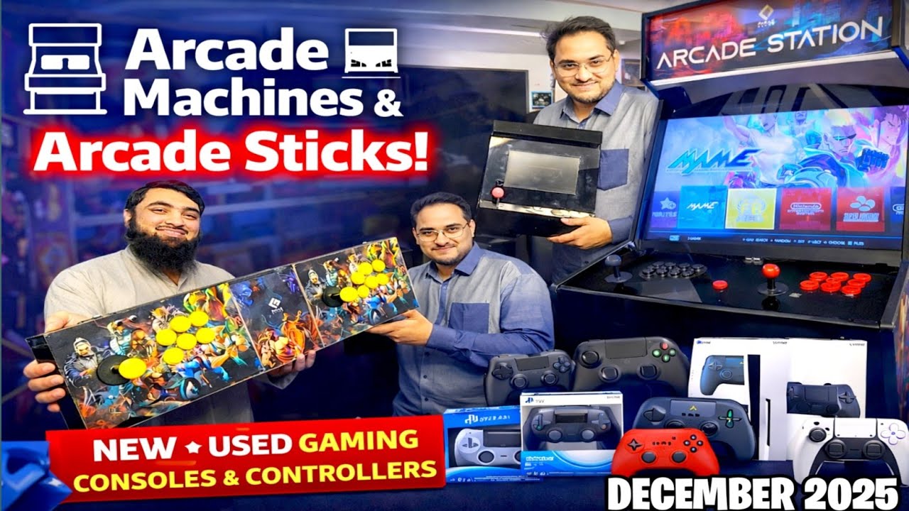 Arcade Machine,Custom Made Arcade Sticks,Mini PC,Used Gaming Consoles Latest Prices On Dec 2025...