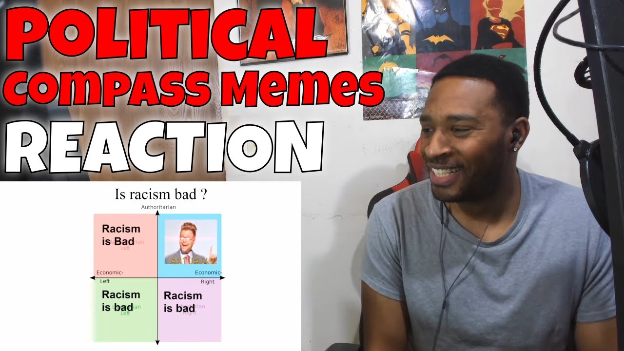 Political Compass Memes REACTION | DaVinci REACTS
