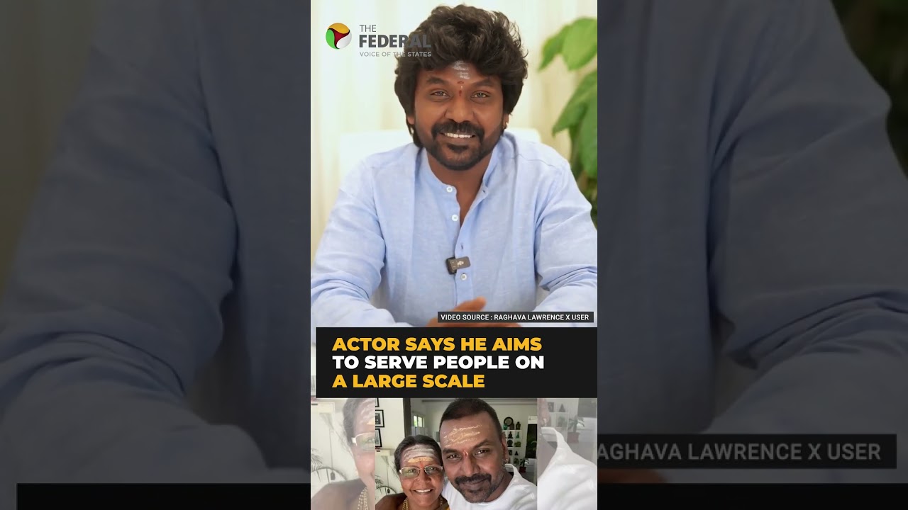 Actor Raghava Lawrence says political entry depends on people&rsquo;s wishes | #shorts