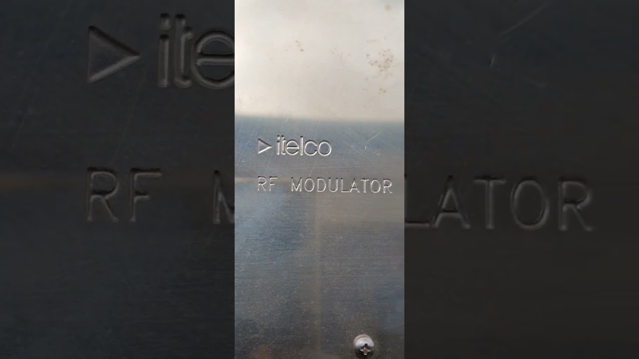 Itelco FM modulator.