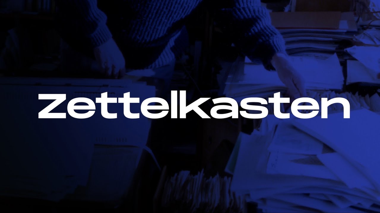 Organize Your Knowledge with Zettelkasten