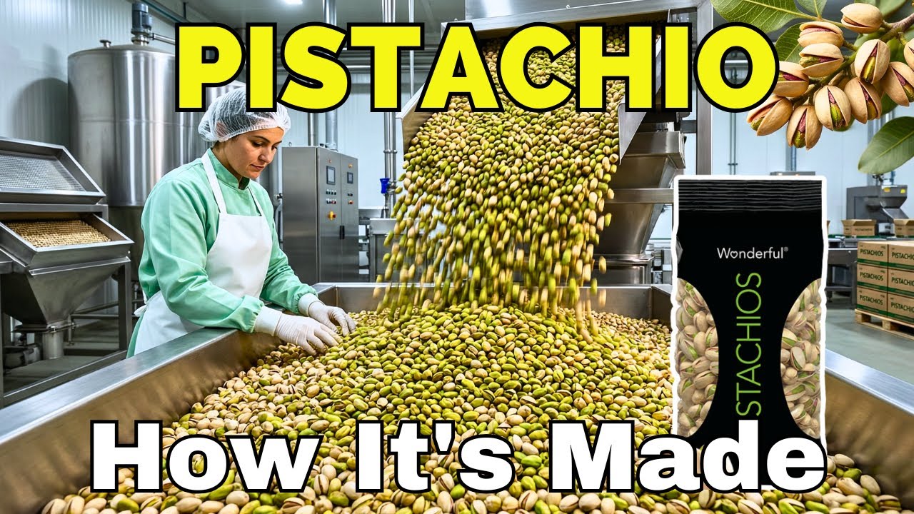 How Pistachios Are Actually Made (From Tree to Snack Bag)