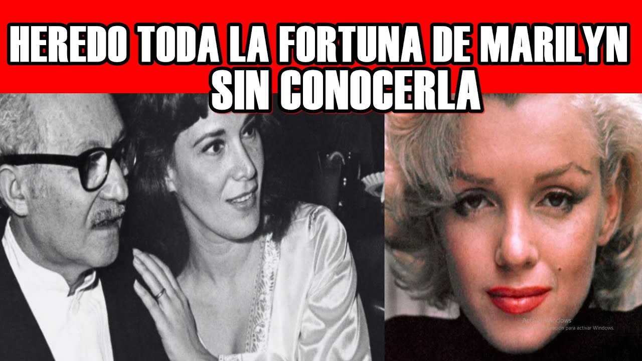 MURIO Anna Strasberg LA VENEZOLANA QUE HEREDO LA FORTUNA DE MARILYN MONROE POR UNA BRAGA Y UN SOSTEN