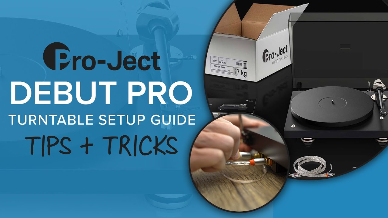 Руководство по настройке проигрывателя Pro-Ject Debut PRO | Советы и рекомендации