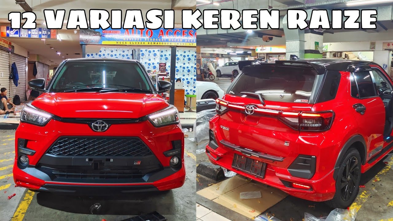 12 VARIASI TOYOTA RAIZE | BIKIN MOBIL KESAYANGAN TAMBAH KEREN !!