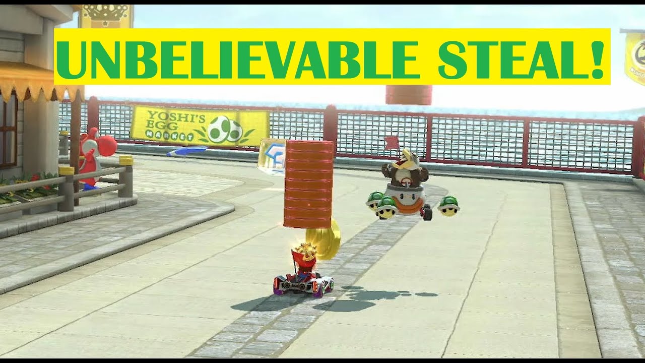 COIN RUNNER CHALLENGE: Unbelievable coin steal!!! Watch Mario take on Lord Bowser for the crown!