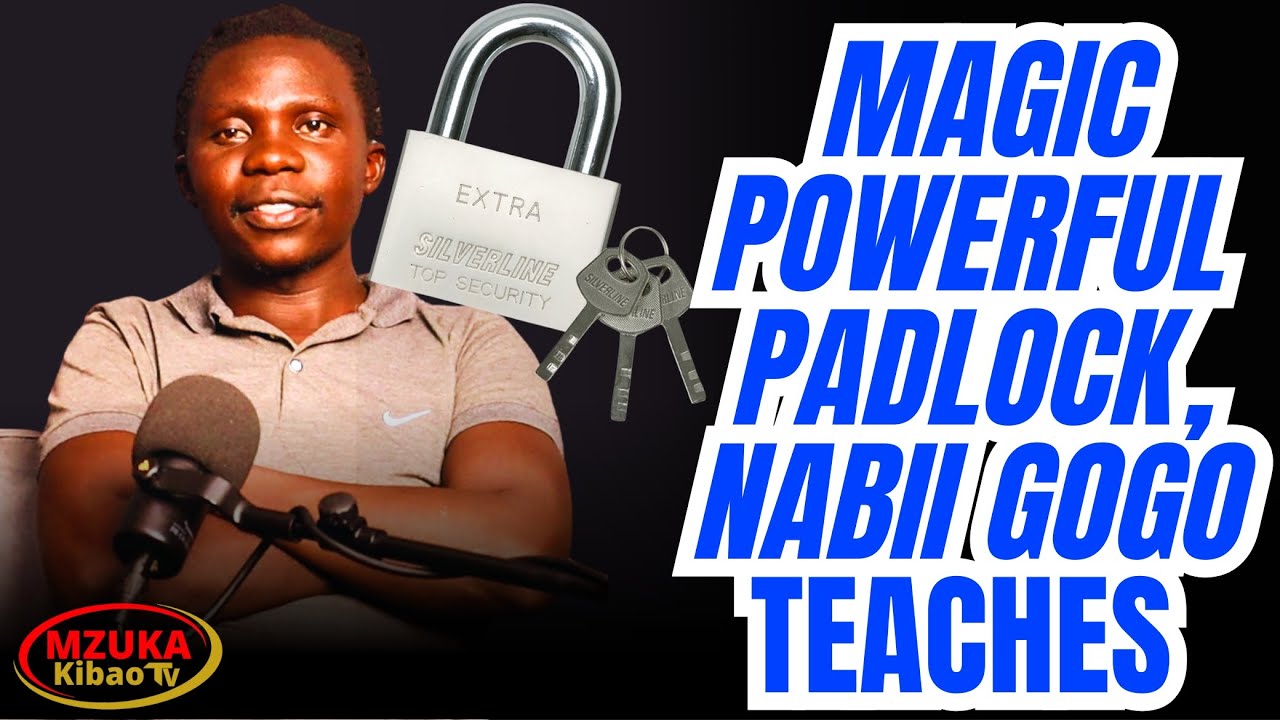 How to use padlock to spiritually tie Your Partner, Nabii Gogo teaches words to chant