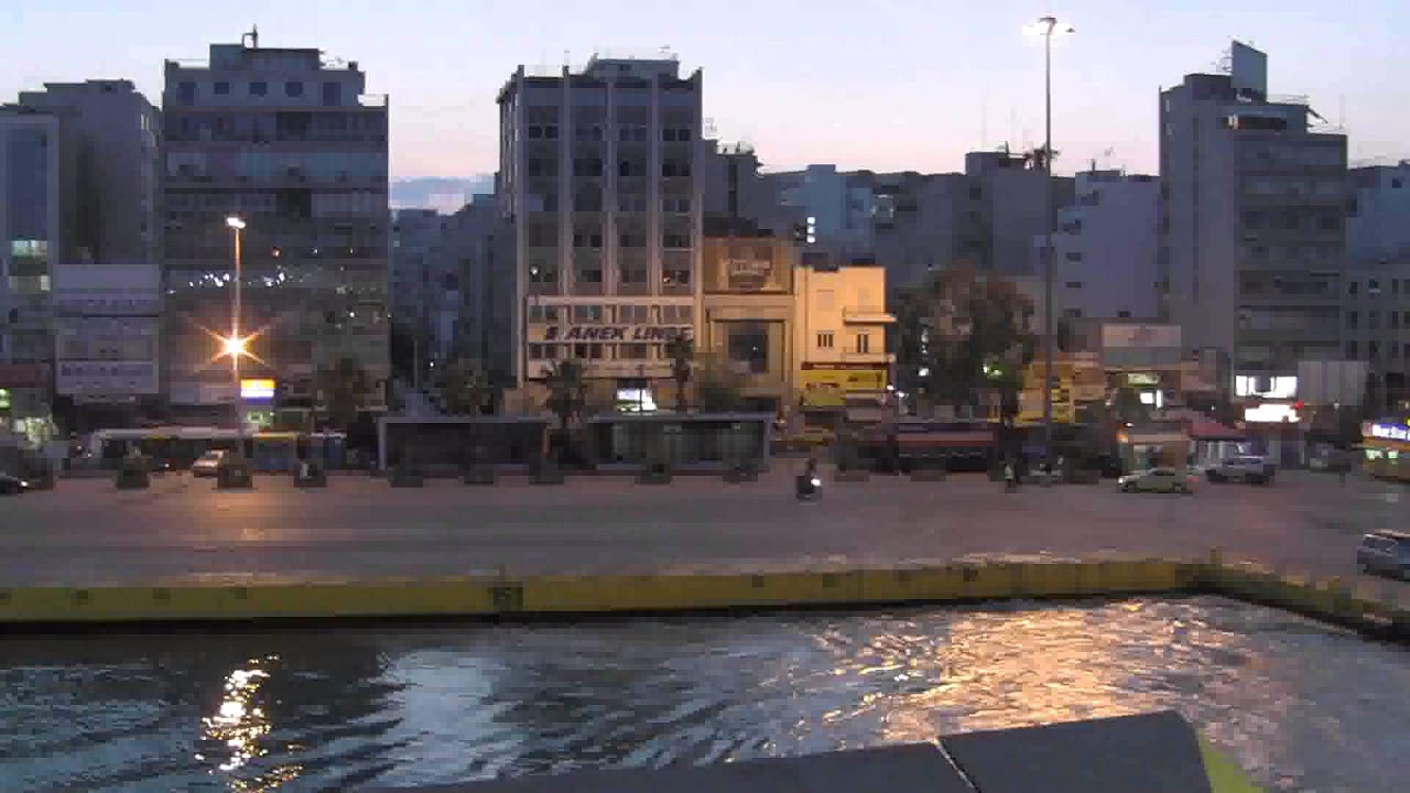Athens night... to ferry morning... to Naxos.wmv
