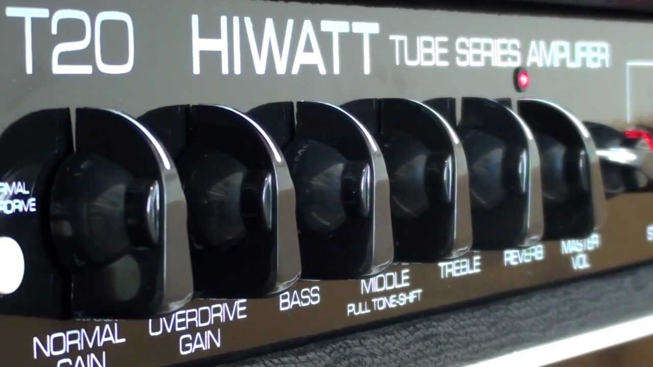 HIWATT T20 tube series sound test