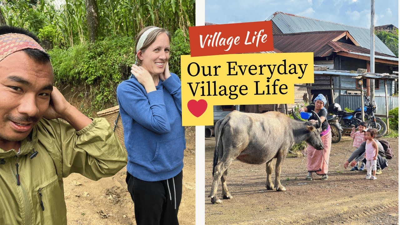 Living with My American Wife in the Village | Life on the India–Myanmar Border