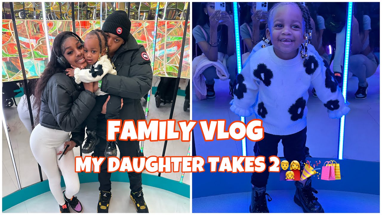 MY DAUGHTER 2ND BIRTHDAY DINNER 🥘 TIGI FRIDAYS | FLIP OUT | za’niyah’s parents
