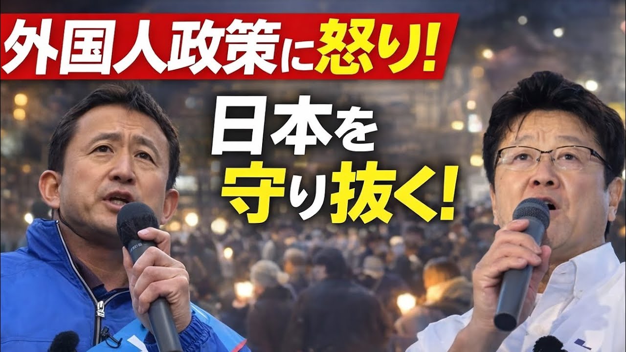 【田端駅前】北村晴男&times;小坂英二  日本の未来を語る街頭演説【2026/1/27】